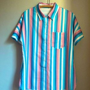 Retro Button Up Shirt